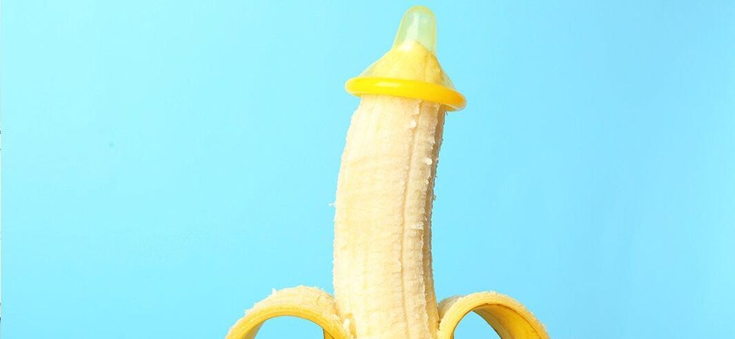 банан в презервативе как имитация увеличения полового члена без операции